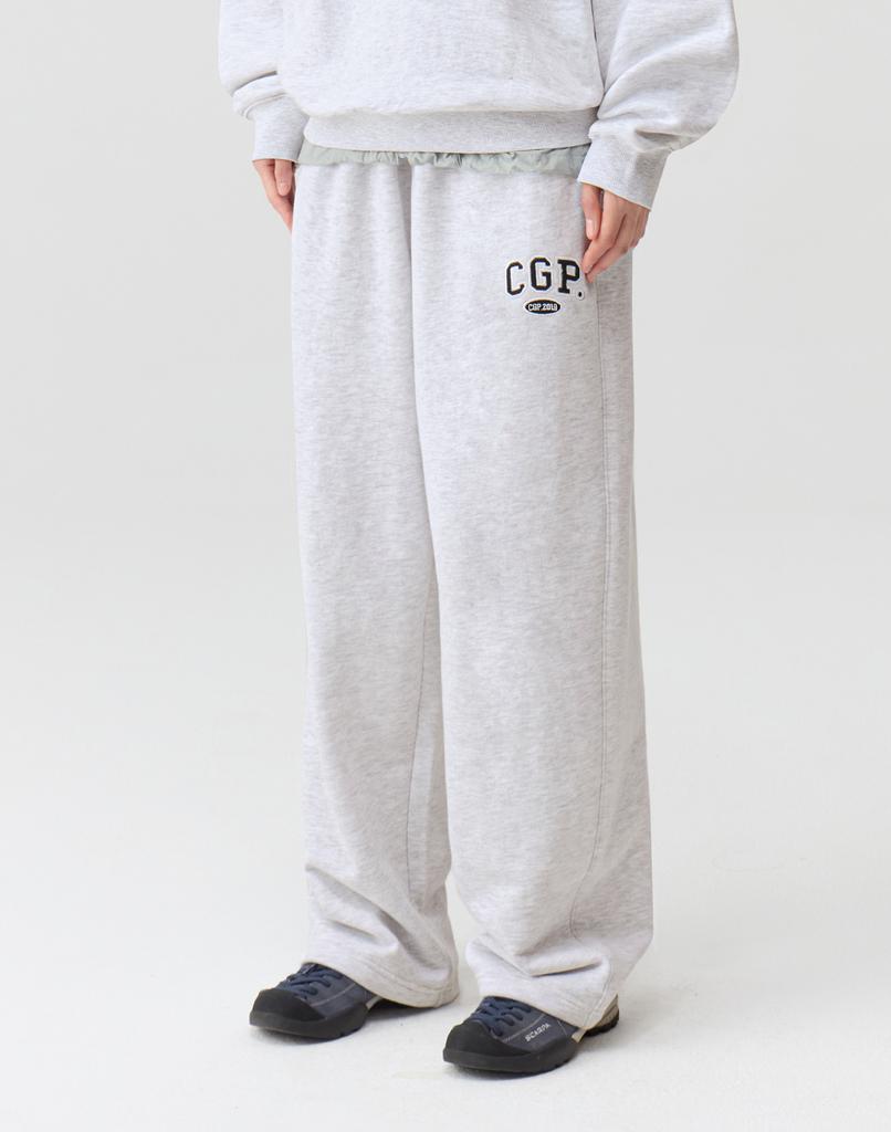 CGP Cgp Arch Logo Training Pants_Light Gray