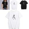 Stylish Heart Print T-shirt For Women Featuring Soft Comfortable Fabric And Casual Design