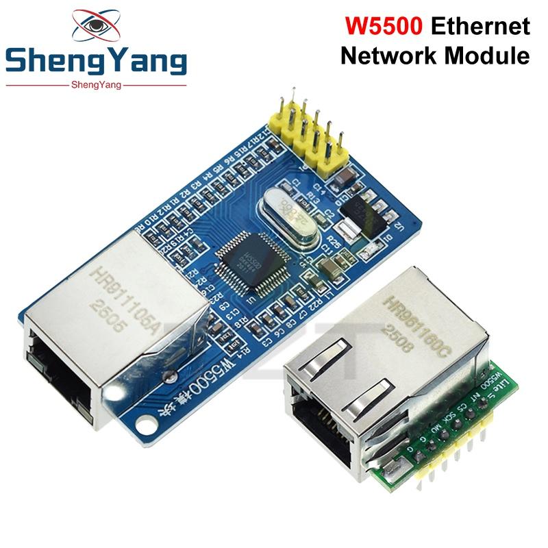 TZT 1/2/5pcs Smart Electronics USR-ES1 W5500 New SPI to LAN / Ethernet Converter TCP/IP Model
