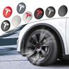 4Pcs 56mm Car Wheel Center Hub Caps Emblem Sticker for For Tesla Model 3 Y S X 2021 Roadster Cybertruck Juguete WYE K80 SpaceX