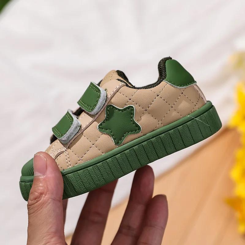 Baby Breathable Toddler Shoes Soft Sole Anti Slip Baby Board Shoes Casual Sports Shore Mesh Breathable Kids Shoe for Girl Tenis