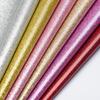 Non-Shedding Soft Glitter PU Leather Fabric Mirror Finish