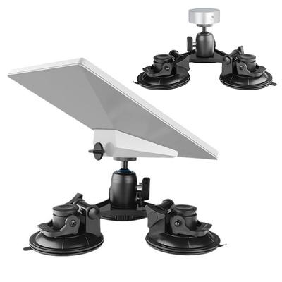 For Starlink Mini Suction Cup Mount with Adapter Adjustable Antenna Holder Wear Resist Rotatable Mounting Bracket Travel Use