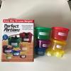 Set di Scatole per Conservazione Fresca da 7 Pezzi - Lunch Box per Controllo Dieta Porzioni Perfette Scatola Freschezza Scatola Freschezza TV