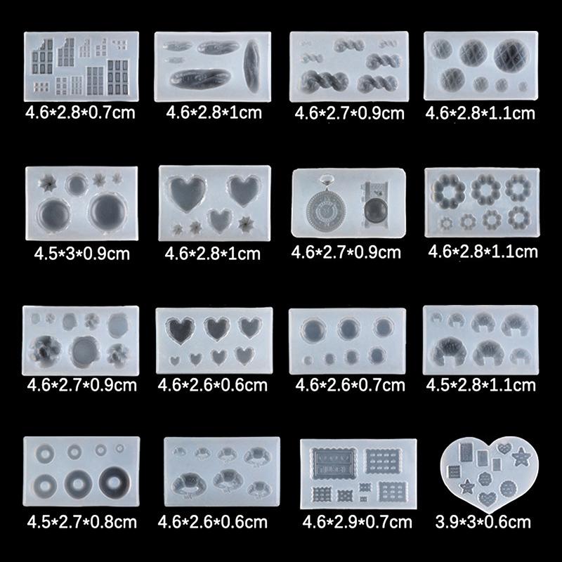 Diy Crafts Casting Baking Tool Mini Food Dessert  Epoxy Resin Mold Cake Candy Chocolate Silicone Mould