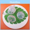 Mouth Wide Baby Transparent Pacifier Food Grade Silicone Porous Type Safety