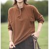 Women's Double-sided Fleece Hoodie: Soft, Fluffy, Stand-up Collar, Loose Fit, Butter-like Texture for Autumn