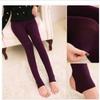 Spring and Autumn New Large-size Women's Single-layer Thin Colorful Cotton Leggings, Thin and Seamless Foot-stepping Integrated Pants