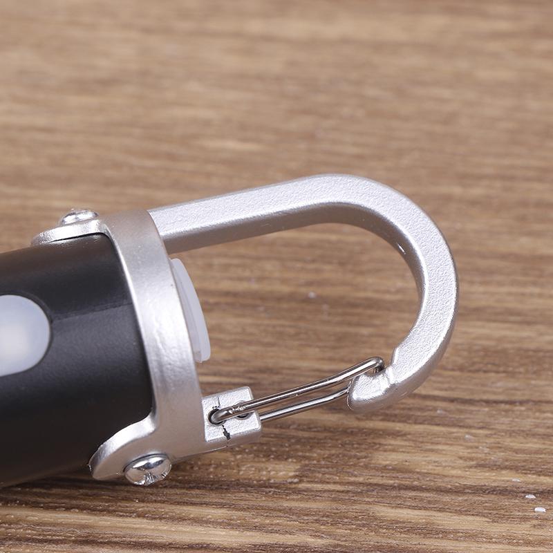 Cob Work Light Type-C Rechargeable Led Flashlight Keychain Hanging Portable Light Keyring Camping Pocket Lamp For Outdoor