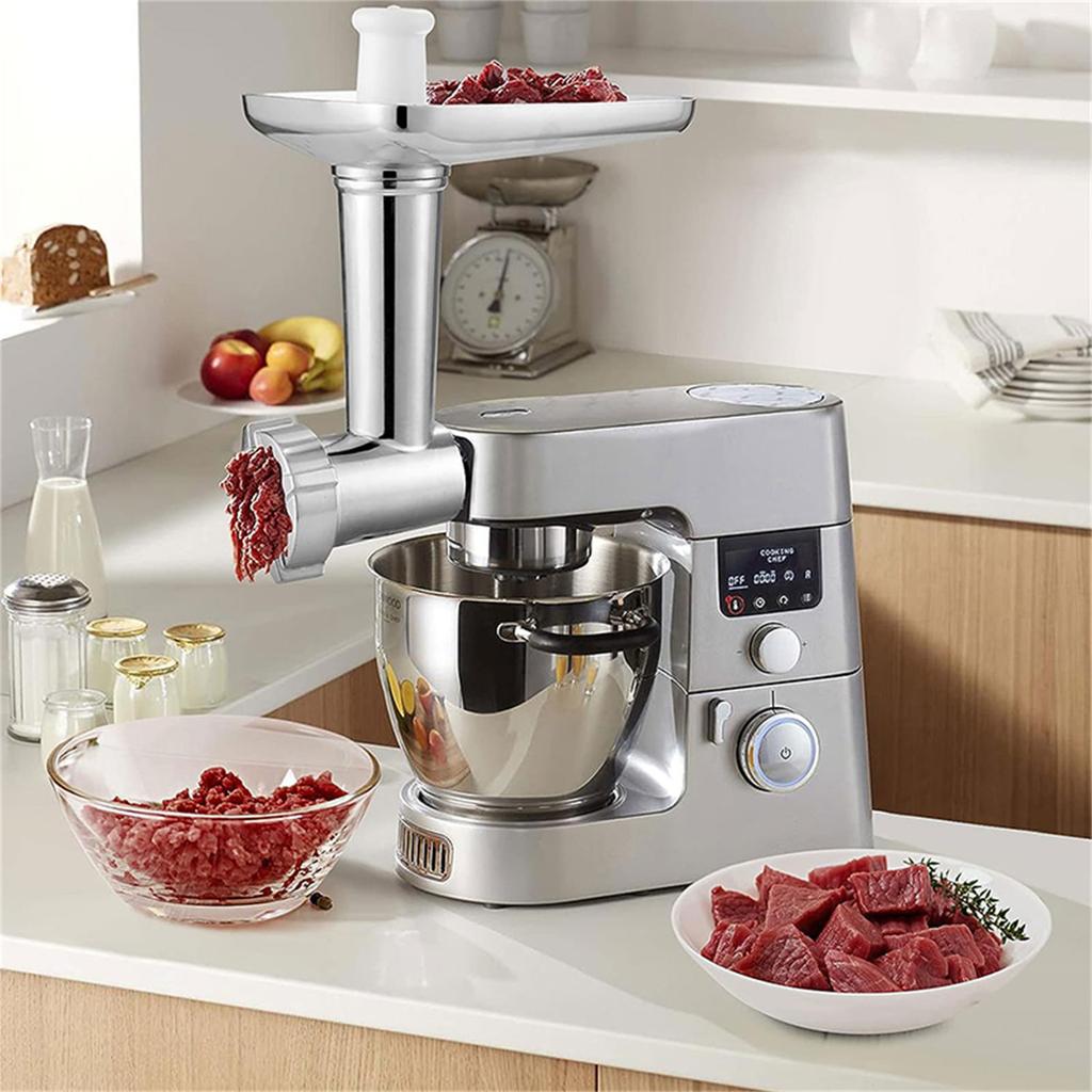 Meat Grinder Attachment Stainless Steel Meat Grinder Accessory Versatile Meat Grinder Plate Must Have Tools for Kitchen