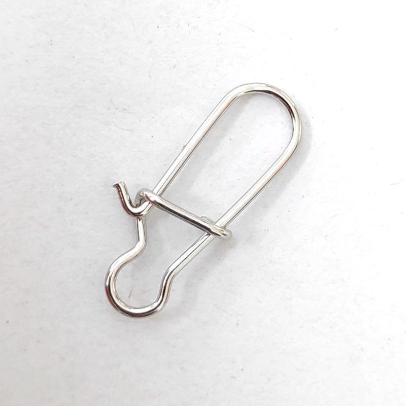 8-Shape Stainless Steel Enhanced Pin Connector Swivel for Lures and Soft Baits