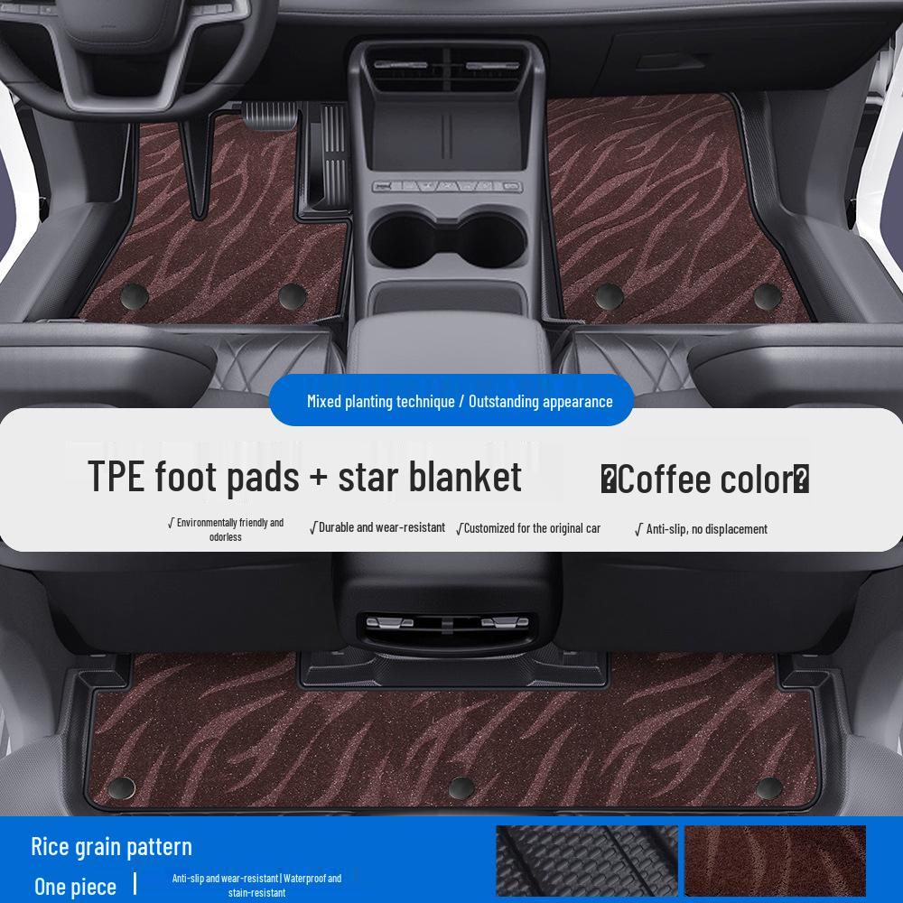 Yuan PLUS/UP/PRO & Qin L/PLUS/EV Destroyer TPE Car Floor Mats and Door Sill Covers - Full Coverage
