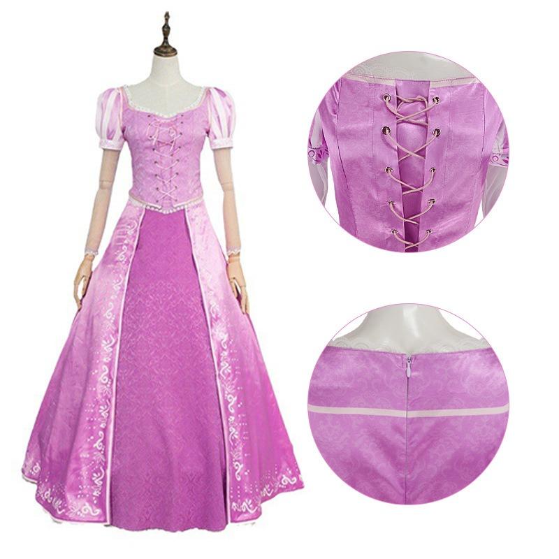 Moonie κοστούμι cos Ραπουνζέλ κοστούμι cosplay Αποκριάτικο Ραπουνζέλ πριγκίπισσα δισδιάστατο κοστούμι animation