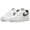 Nike Air Force 1 '07 LV8 'Metallic Swoosh Pack - White Metallic Gold' (Unisex) White / Black / Metallic Gold Skateboard Shoes DA8481 100