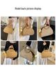 Korean Style Women's Handbag: 2026 Summer Woven Cotton Rope Tote