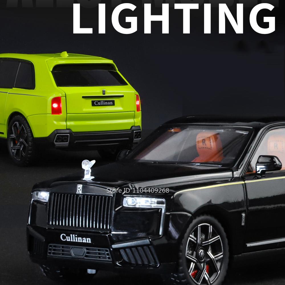 1:24 Rolls Royce Cullinan Phantom Modellauto Spielzeug Legierung Karosserie Licht Sound Stoßdämpfung Sportwagen Modelle Sammlung Jungen Geschenke