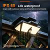 New Solar LED Light PIR Motion Detector Control USB Output Waterproof Handheld Portable Outdoor Wall Light Patio Farm Camping
