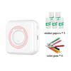 Cross-border Student Pocket Mini Inkless Photo Printer for Data Label and Question Search