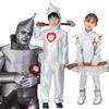 Of Wizard Oz Tin Man Adult Kids Cosplay Costume Boy Girl Fancy Dress Suit Outfit