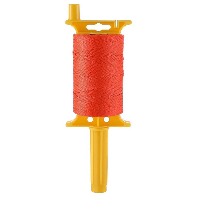 T02C!-Mason Line With Handle, Twisted 540 FT 18 Reloadable Line Reel, Braided Nylon String For Gardening Or Masonry Tools NONE