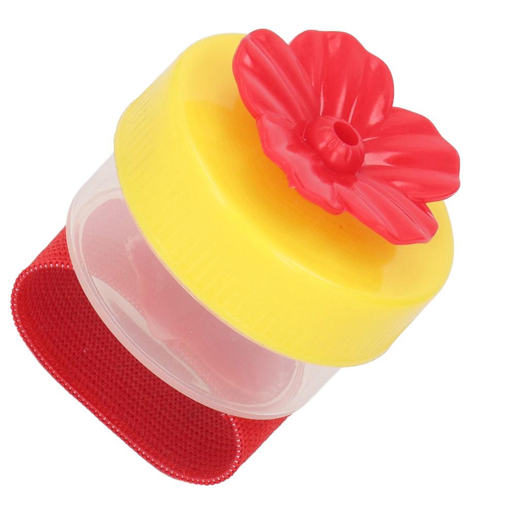 Handgehaltener Kolibri-Futterspender Mini-Blume Handgehaltene Outdoor-Kolibri-Fütterungswerkzeuge Gelb