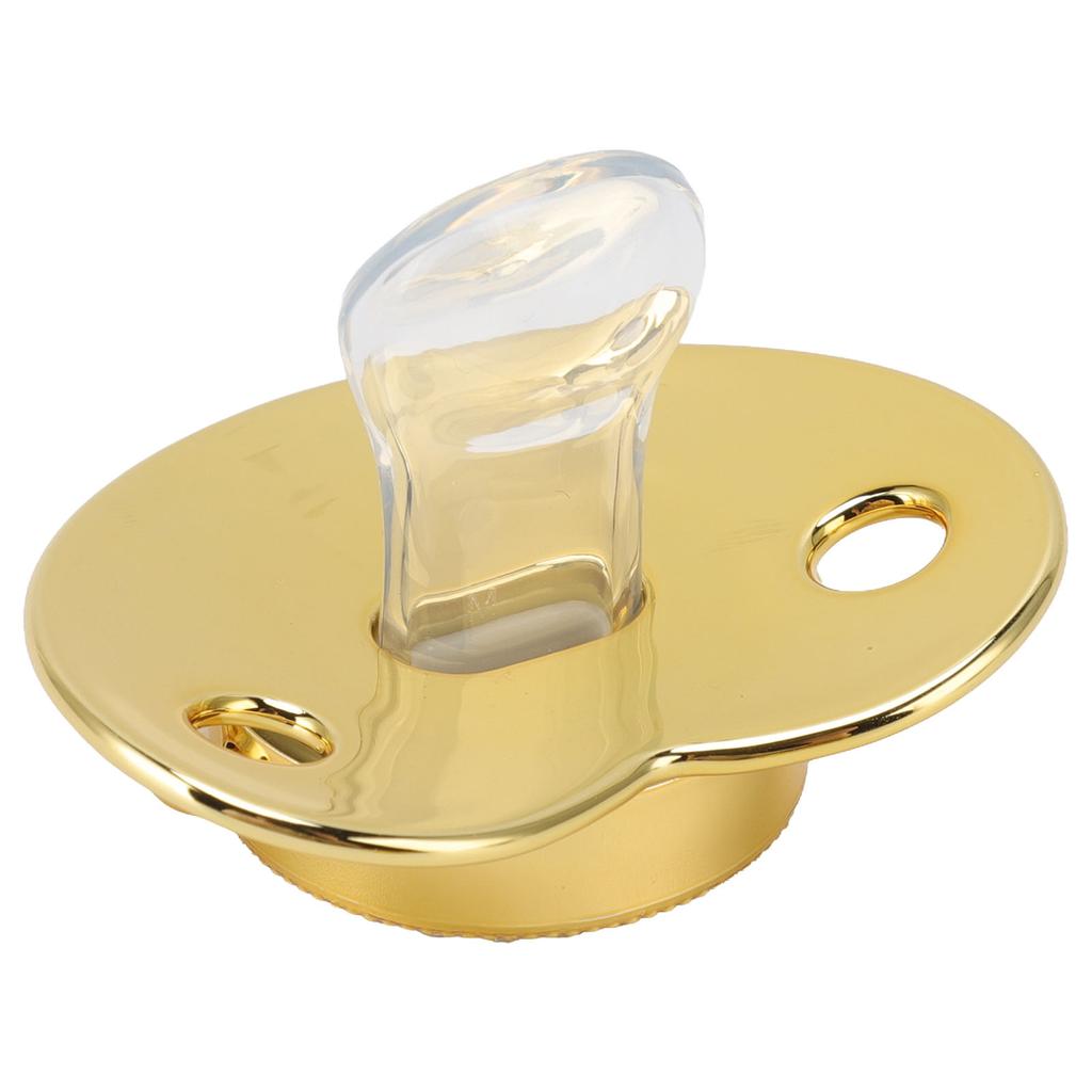 Baby Luxury Pacifier BPA Free Little Prince Rhinestones Golden Bling Newborn Dummy Soother for 6 To