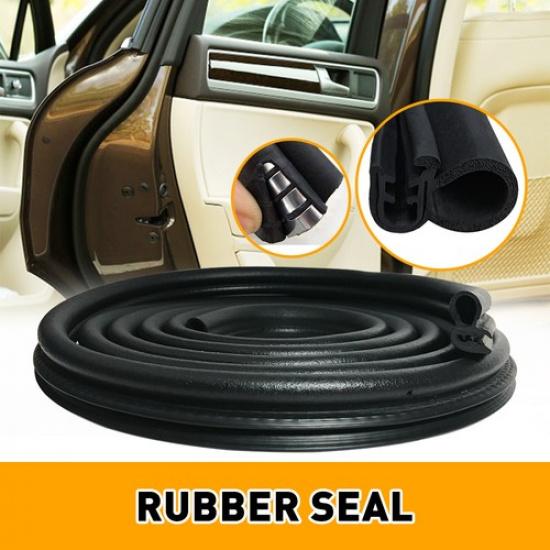 Universal Auto Rubber Seal Strip Weather Door Window Lock Trunk Hood Edge Trim