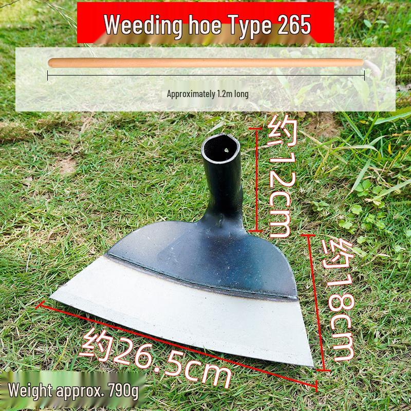 HEIXIE Manganese Steel Weeding Hoes and Wooden Handles