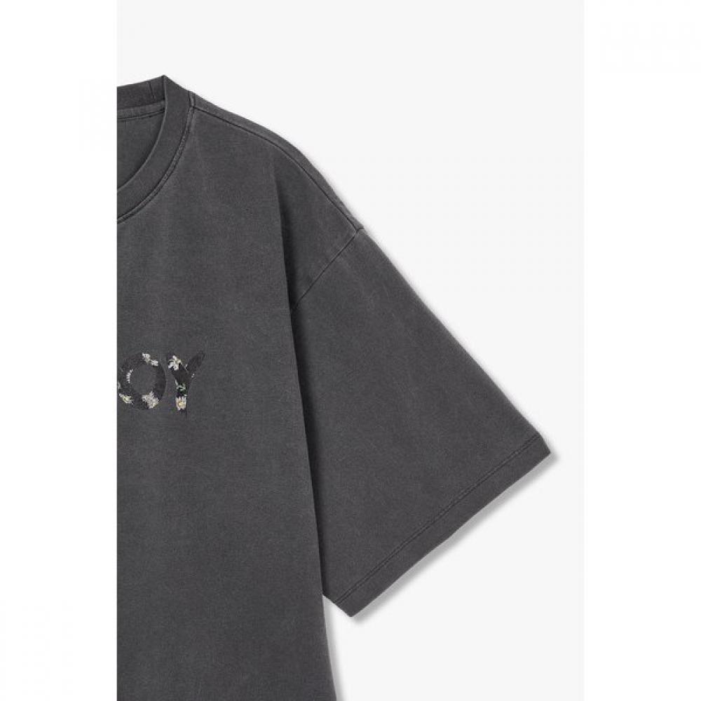 STudio Tomboy LeTTering Crop T shirT  9176322972cT 