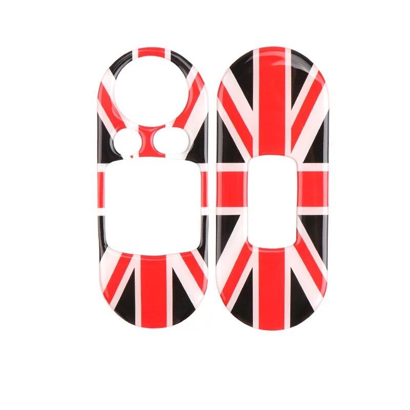 Car Door Window Lifter Switch Control Panel Sticker Trim For Mini Cooper F56 Interior Decal Decoration Car Auto Part Accessories