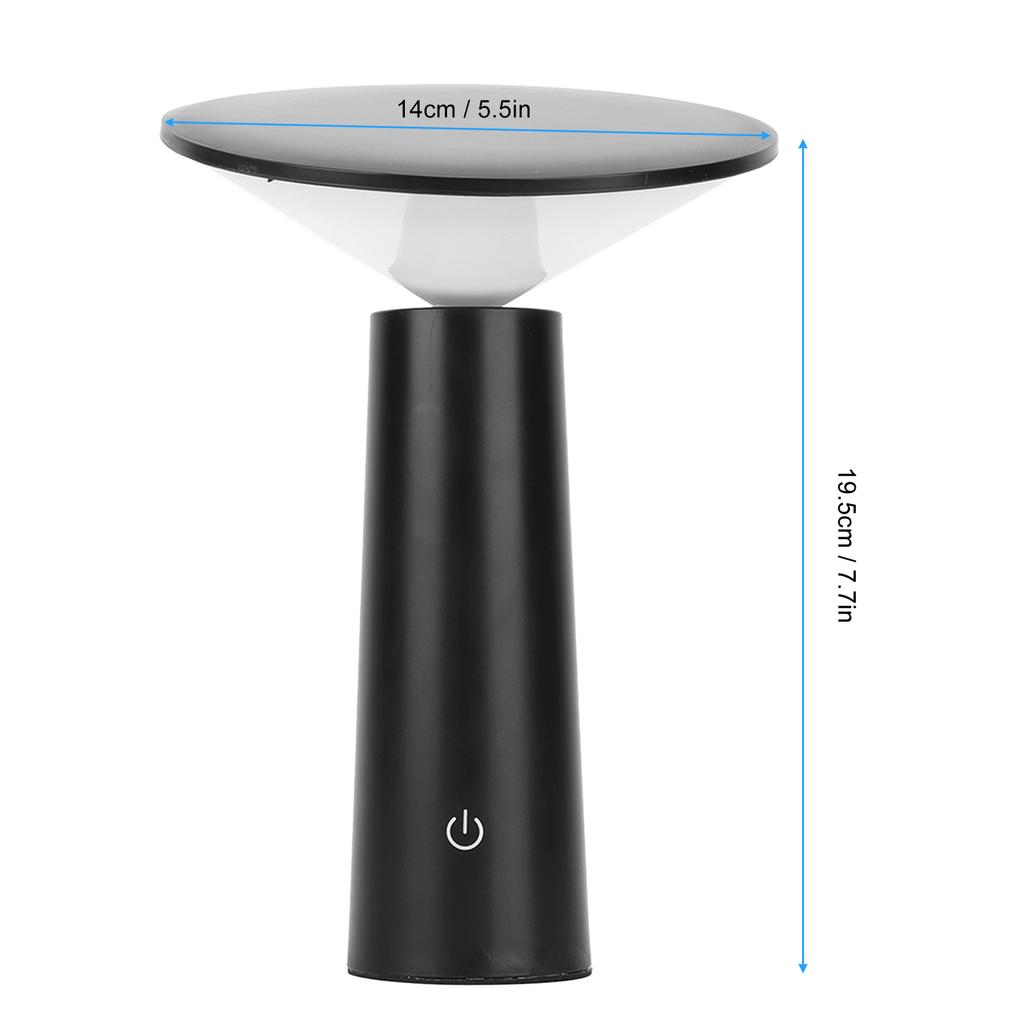 LED Table Lamp Rechargeable Touch Control Desk Light   Eye   Lamp with Battery