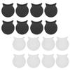 8pcs Clarinet Oboe Thumb Rest Finger Support Silicone Protector Locator Music Maintenance Accessories Thumb Protectors
