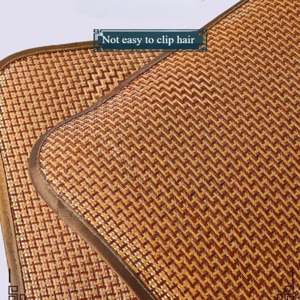 1 Pair Rattan Cooler Pillowcase Breathable Pillow Protecter Summer Cool Pillow Cover Dormitories