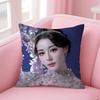 Popular fashion Elegant Chinese DDilraba Dilmurat Cushion Cover Pillow Case Soft Friendly Fabric  Concealed Zipper