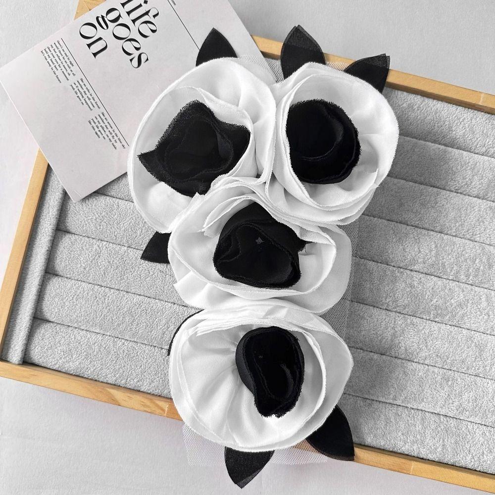 Chest Flower Clothing Patch Artificial Clothes Appliques DIY Large Flower Patch  Sewing