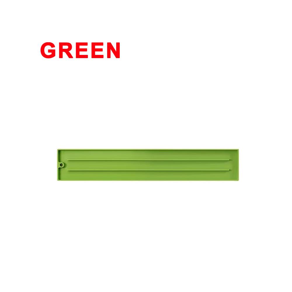 Silicone Countertop Pot Lid Storage Mat Heat Resistant Anti Slip Grooves Kitchen Sink Pad Holder Kitchen Supplies Sink Drainer Rack