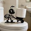 Roll Holder with Ant Design Decorative Toilet Paper Holder Lightweight PLA Paper Dispenser for Bathroom Accessory