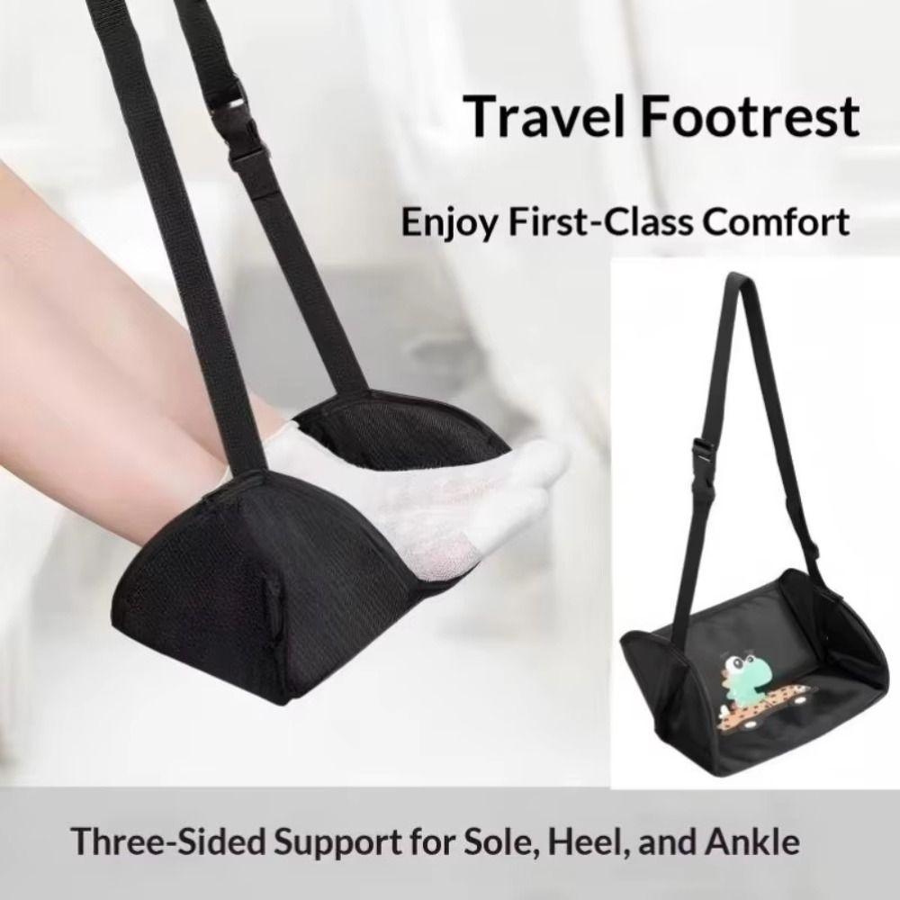 Waterproof Travel Foot Rest Adjustable Car Seat Gap Leg Sling Car Foot Hammock  Long Journey
