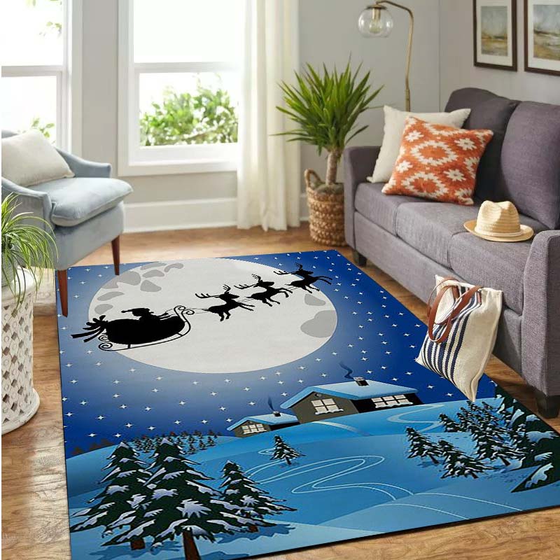 Weihnachts-Teppich im Freien, Dekorationen für Zuhause, Fußmatte, rutschfester Badezimmerteppich, absorbieren Wasser, Küchenmatte/Teppich