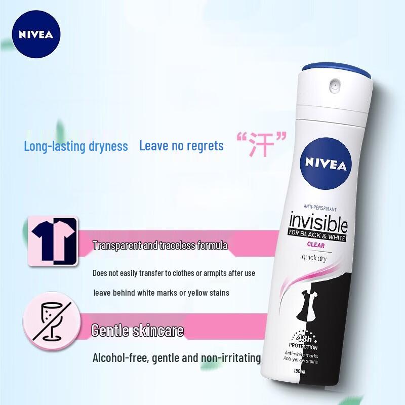 Nivea Black & White Invisible Antiperspirant Spray