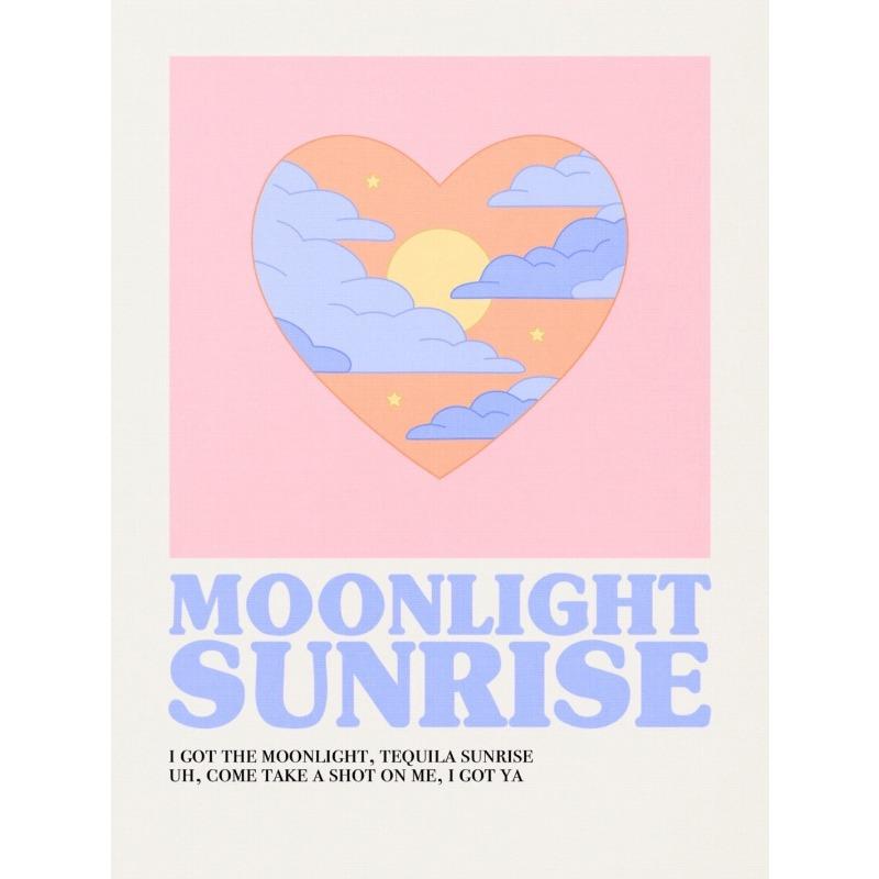 Album Muzical Kpop Poster Desen Animat Print Twice Grup Coreean de Fete Pictură pe Pânză Artă de Perete Imagine pentru Cameră Kawaii Decor Acasă