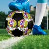 ZABRZE G Pallone da Calcio Indoor Colorato Cucito a Macchina PVC Taglia 5 Pronto per Allenamento di Squadra e Competizione Resistente Alta Rimbalzo Fantastico Regalo Sportivo