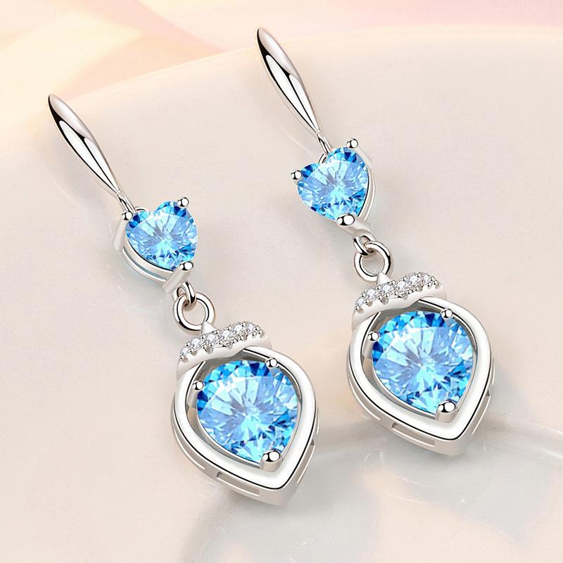 Lindon Zircon Copper Alloy Earrings Drop Earrings For Women Wedding Party Gifts