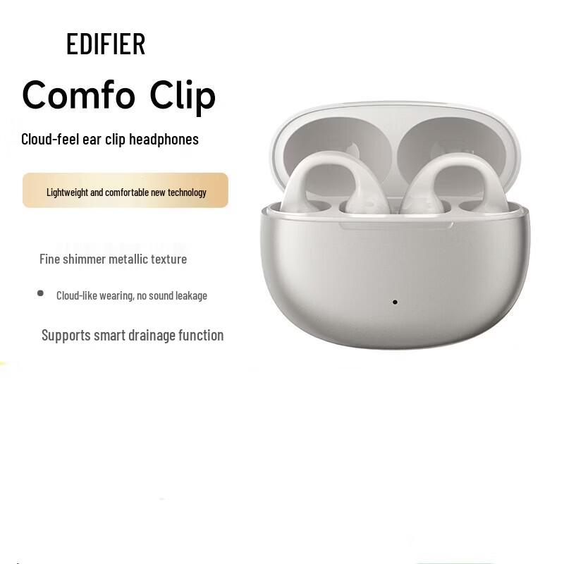Edifier Comfo Clip Open-Ear Bluetooth Sport Headphones