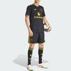Adidas Originals Manchester Aeroready United 25/26 Third Fan Version Sports Quick-Dry Simple Striped Football Pants Men Bottoms JI7420