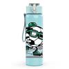1PC Retro Turtle Surfing Cartoon Character Art 750ml Color Plastic Sports Water Bottle Leakproof Flip Straw Lid Suitable for Sports Office Home Use