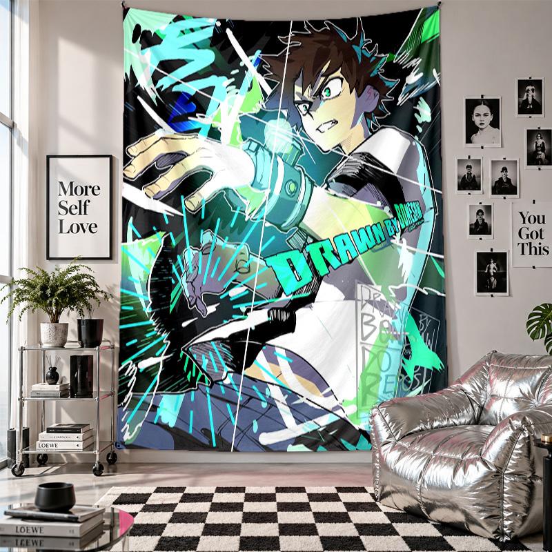 Wall TapestryBen 10 Art Hanging Cloth Decorative Background Cover for Room Decoration