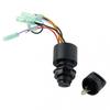 Ignition Key Switch Plastic + Metal Replacement 3 Position