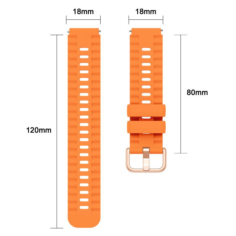 18mm Universelles Armband für Huawei GT6 5 4 41mm Silikon Verstellbares Damenband für Huawei GT6 5 4 41mm GT5 Pro 42mm Armband Armband