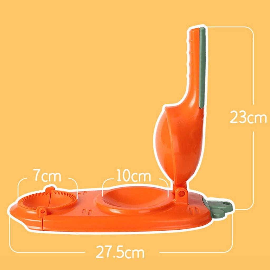 Rengör Lätt Dumpling Skin Maker Hängande hål Design Praktisk artefakt DIY